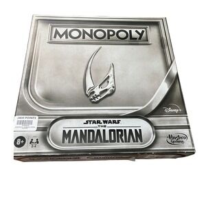 Hasbro Monopoly Star‎ Wars The Mandalorian Board Game  Silver F4257